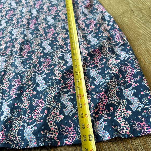 Lilly Pulitzer Navy and Pink Seahorse Dress - Picture 8 of 9